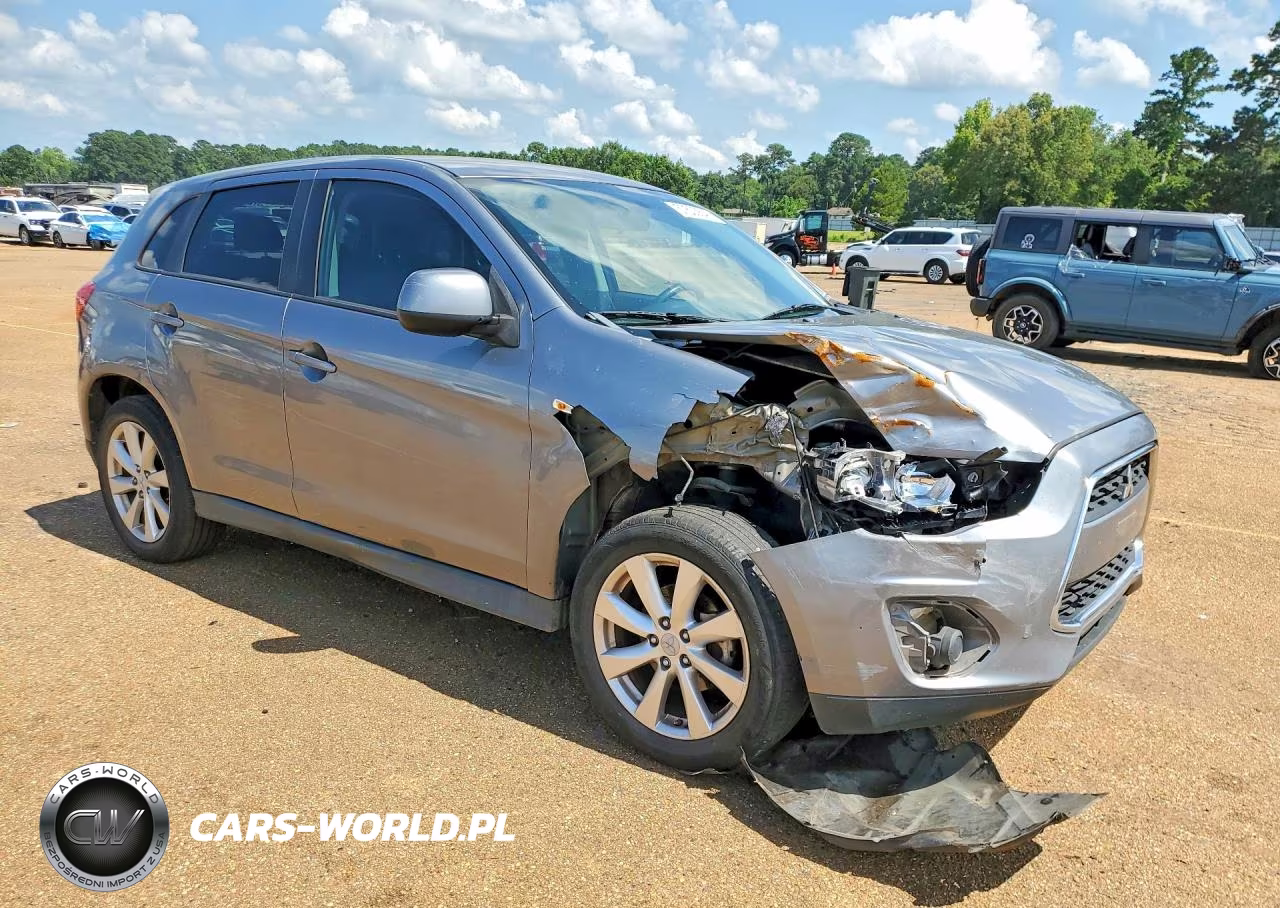 2014 Mitsubishi Outlander Sport Es VIN:4A4AP3AU5EE007242 - 4