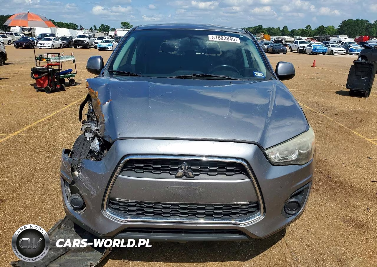 2014 Mitsubishi Outlander Sport Es VIN:4A4AP3AU5EE007242 - 5