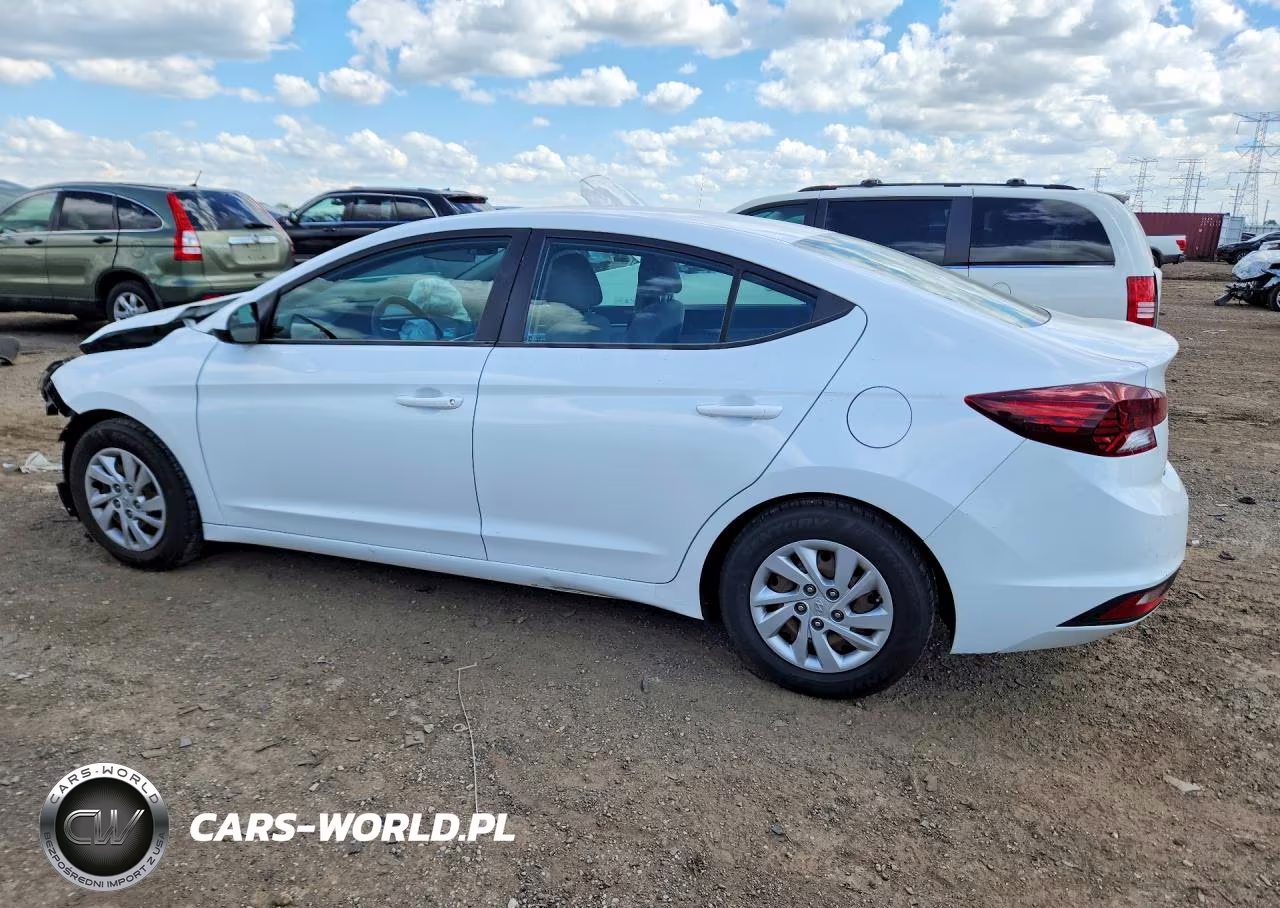 2019 Hyundai Elantra Se VIN:5NPD74LFXKH480459 - 2