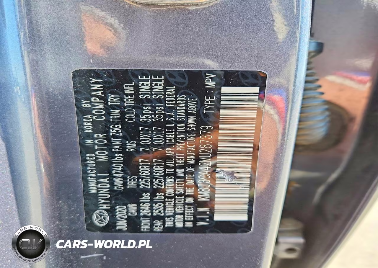 2021 Hyundai Tucson Value VIN:KM8J3CA42MU287379 - 12