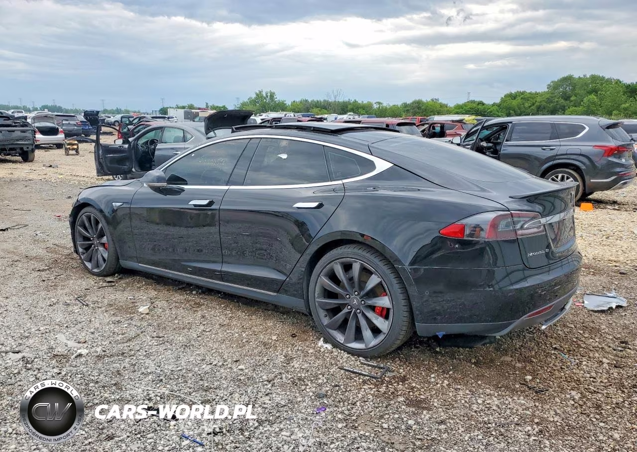 2014 Tesla Model S VIN:5YJSA1H20EFP66661 - 2