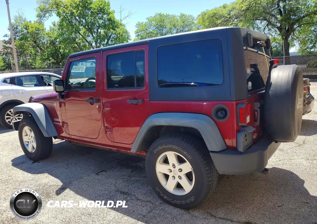 2011 Jeep Wrangler Unlimited Sport VIN:1J4BA3H17BL528912 - 2