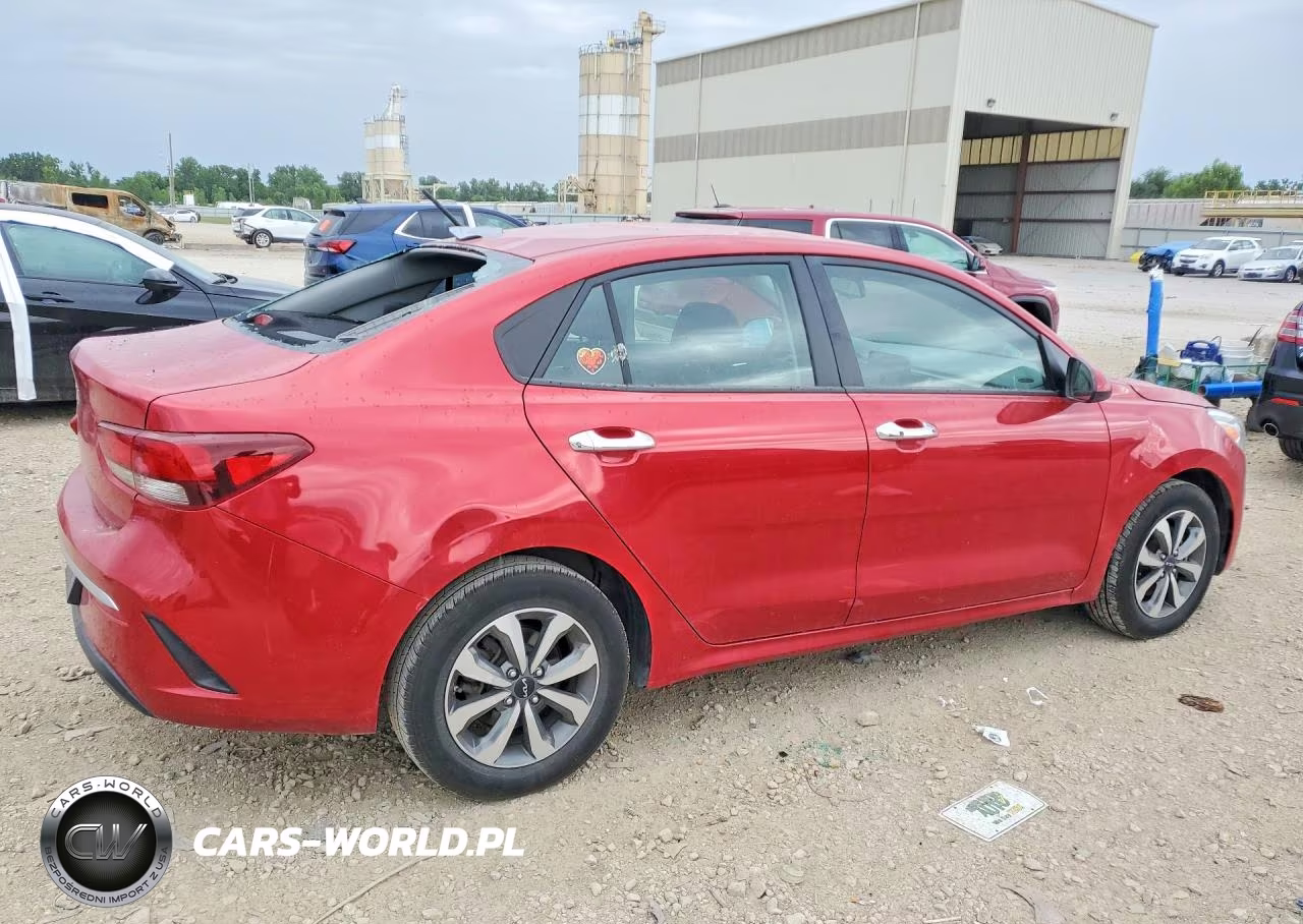 2022 Kia Rio S VIN:3KPA24AD5NE481224 - 3