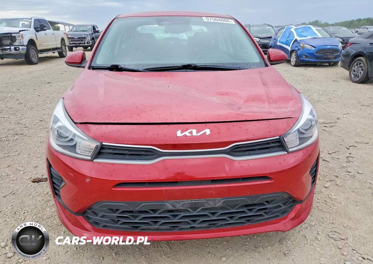 2022 Kia Rio S VIN:3KPA24AD5NE481224 - 5