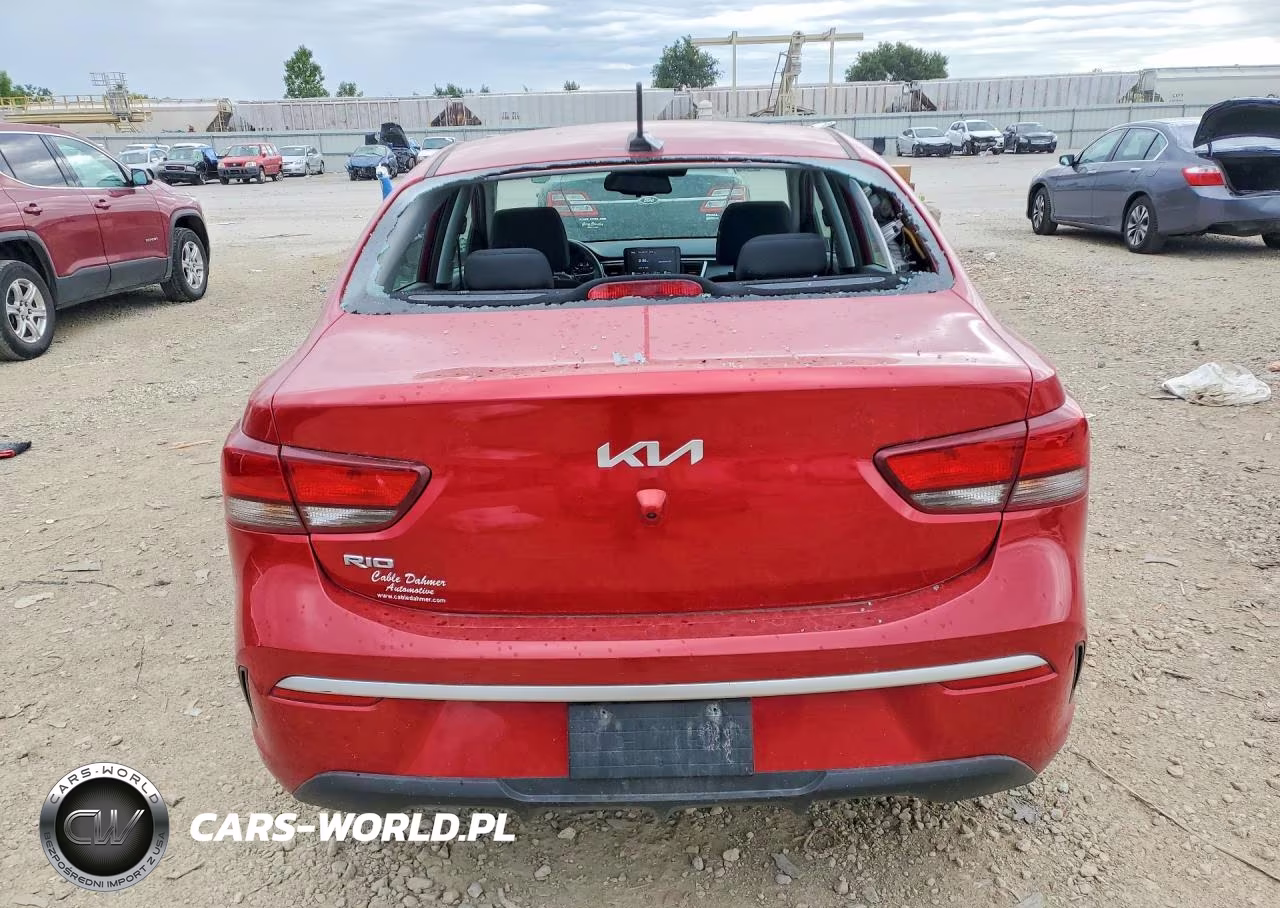 2022 Kia Rio S VIN:3KPA24AD5NE481224 - 6