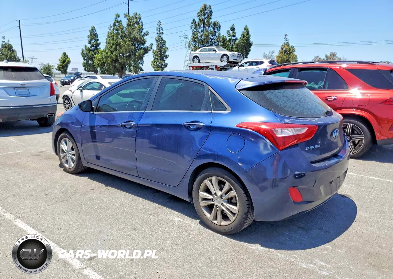 2013 Hyundai Elantra Gt Base VIN:KMHD35LE1DU089004 - 2