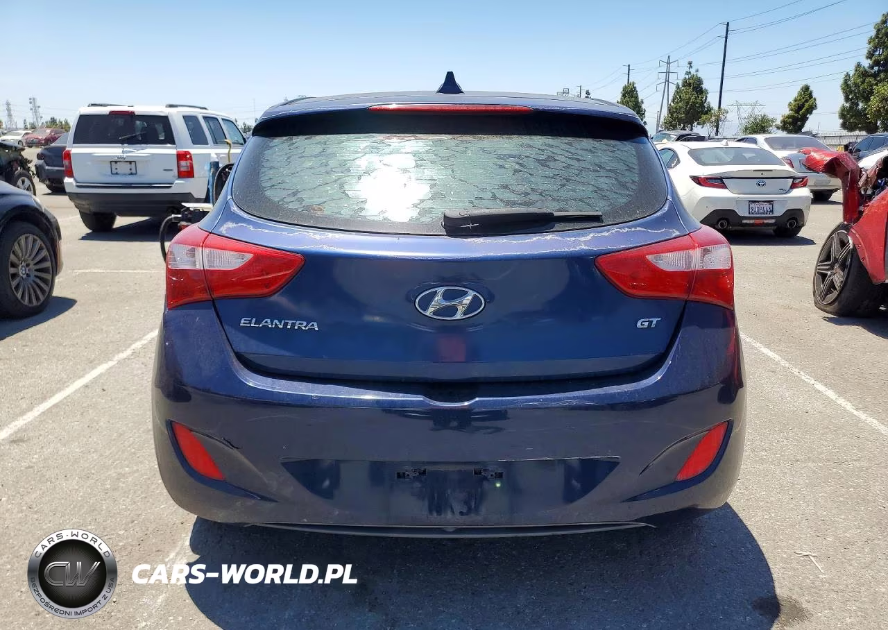 2013 Hyundai Elantra Gt Base VIN:KMHD35LE1DU089004 - 6