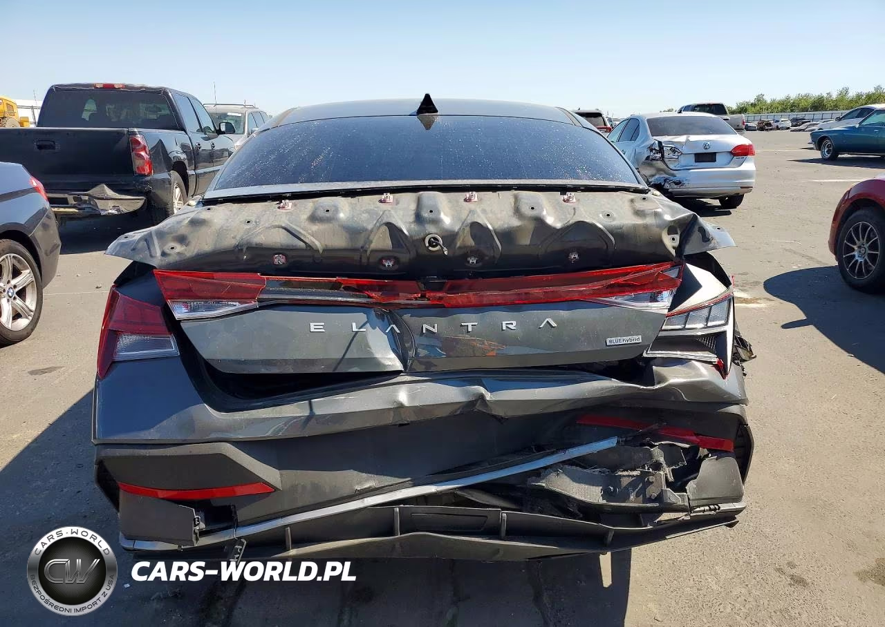 2026 Hyundai Elantra Hybrid Blue VIN:KMHLM4DJXTU187008 - 6