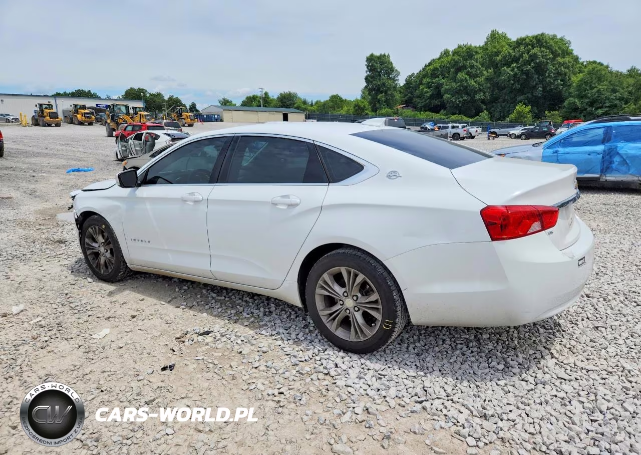 2015 Chevrolet Impala Lt VIN:2G1125S32F9182357 - 2