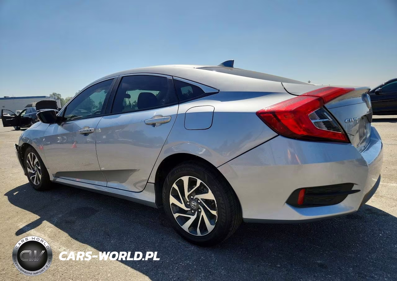 2018 Honda Civic Ex VIN:2HGFC2F72JH610868 - 2
