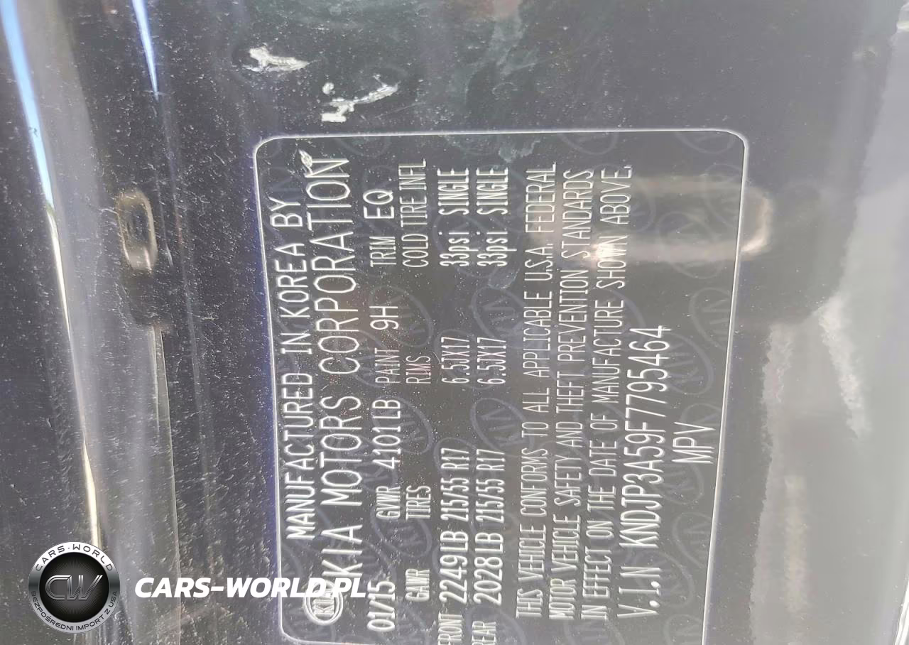 2015 Kia Soul + VIN:KNDJP3A59F7795464 - 12
