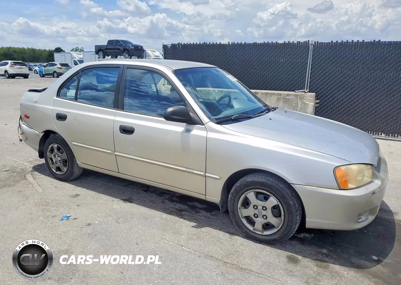 2002 Hyundai Accent Gl VIN:KMHCG45C42U308444 - 4