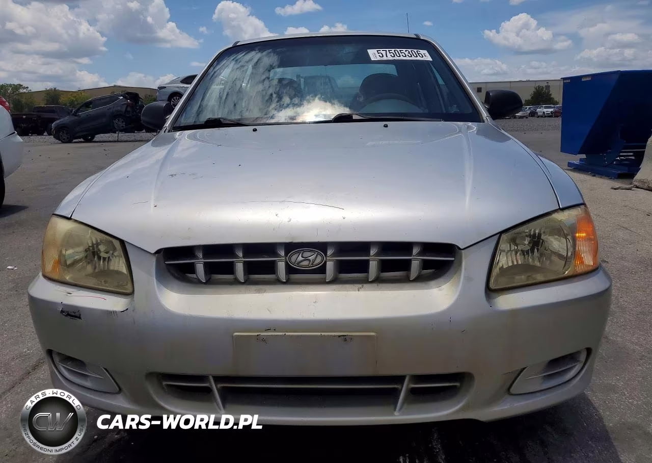 2002 Hyundai Accent Gl VIN:KMHCG45C42U308444 - 5