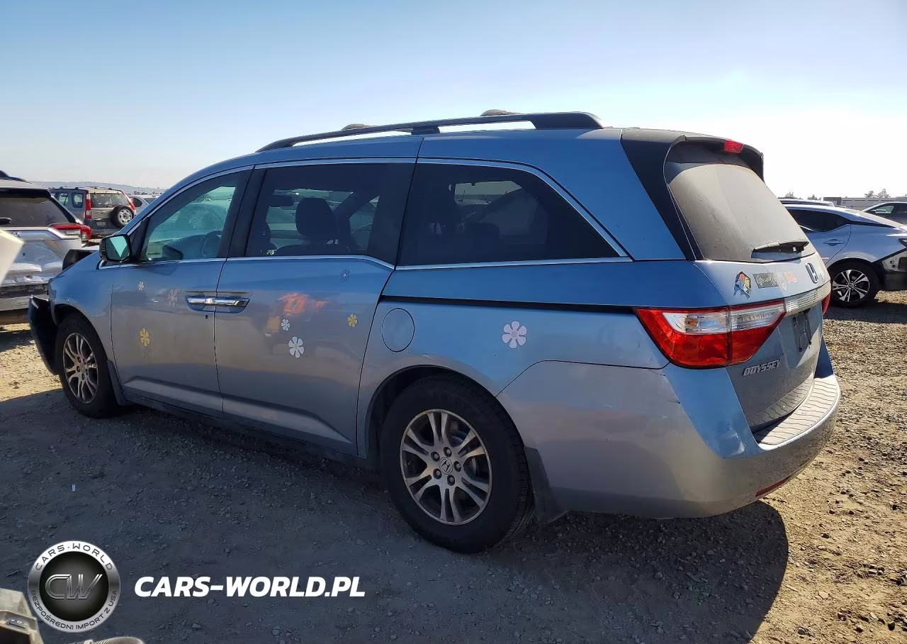 2013 Honda Odyssey Exl VIN:5FNRL5H62DB049969 - 2