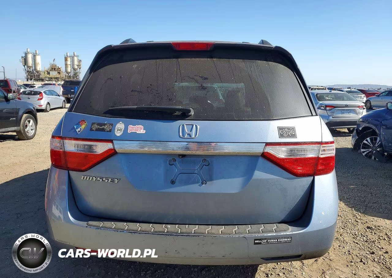 2013 Honda Odyssey Exl VIN:5FNRL5H62DB049969 - 6