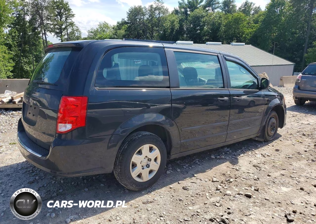 2013 Dodge Grand Caravan Se VIN:2C4RDGBG3DR643064 - 3