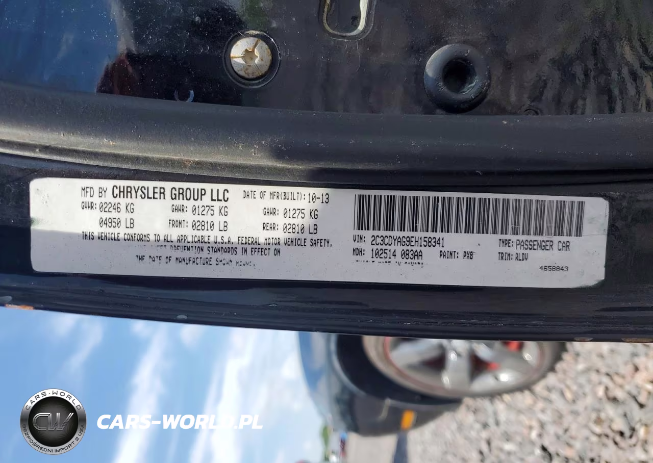 2014 Dodge Challenger Sxt VIN:2C3CDYAG9EH158341 - 12