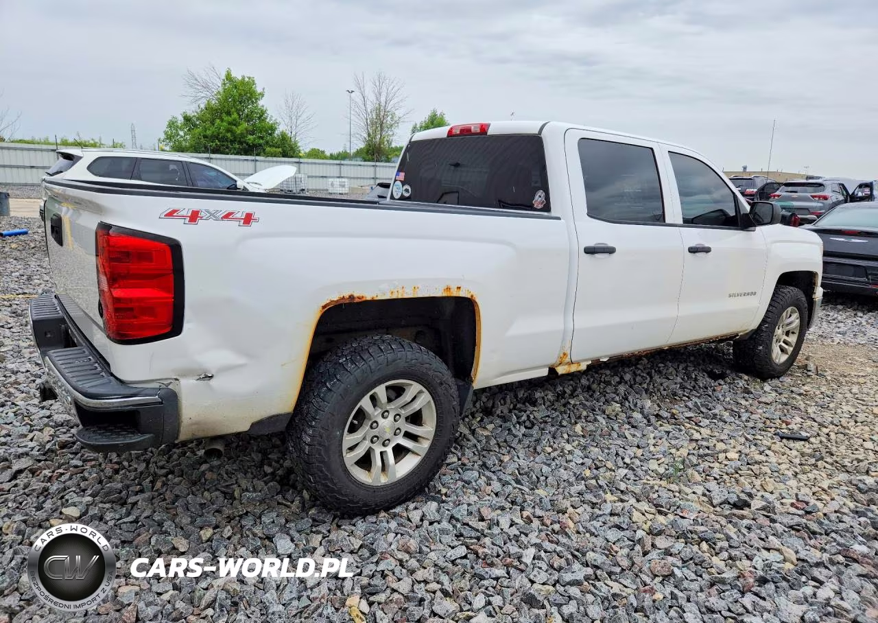 2014 Chevrolet Silverado K1500 Lt VIN:3GCUKREC3EG454930 - 3