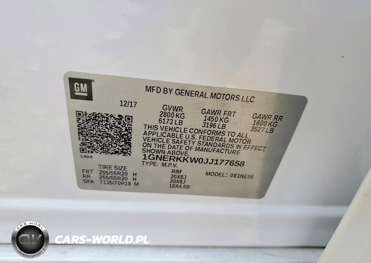 2018 Chevrolet Traverse Premier VIN:1GNERKKW0JJ177658 - 14