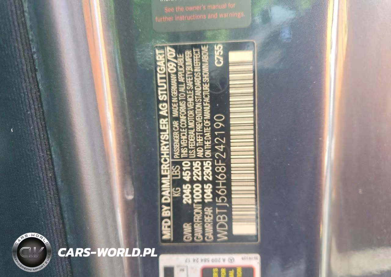 2008 Mercedes-Benz Clk 350 VIN:WDBTJ56H68F242190 - 12