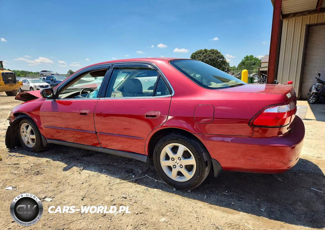 2000 Honda Accord Se VIN:JHMCG5675YC006072 - 2
