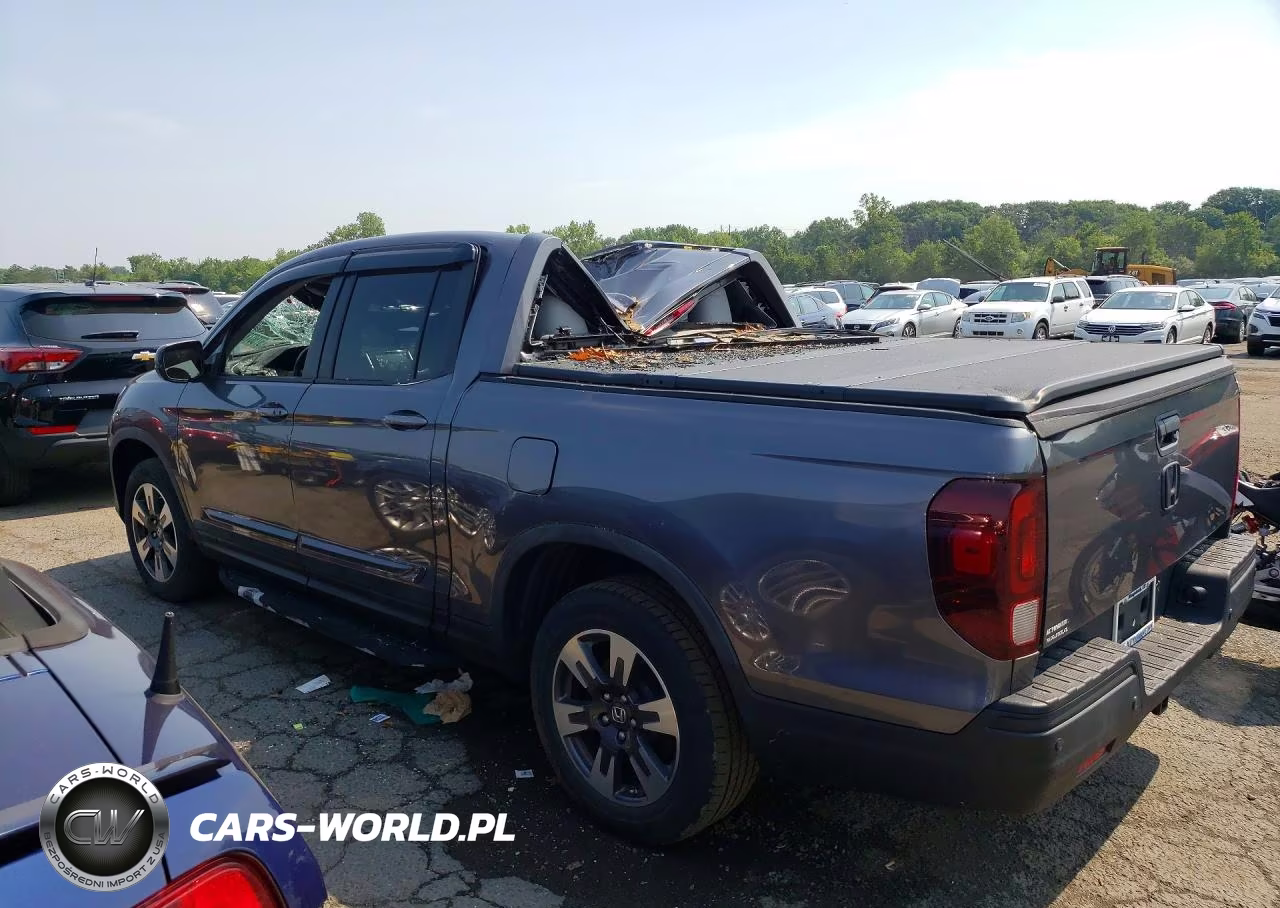 2017 Honda Ridgeline Rtl VIN:5FPYK3F65HB007024 - 2