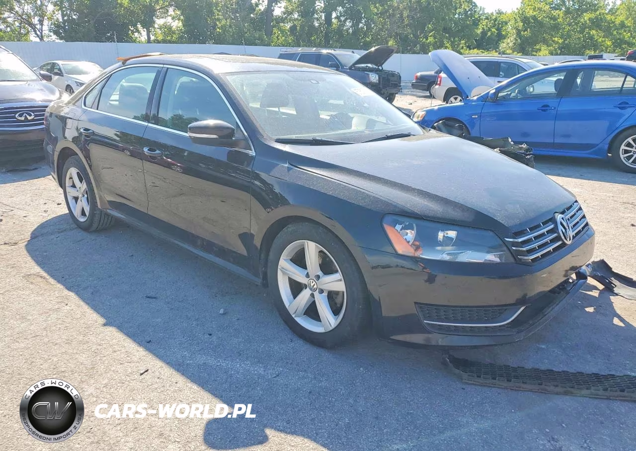 2013 Volkswagen Passat Se VIN:1VWBN7A30DC078324 - 4
