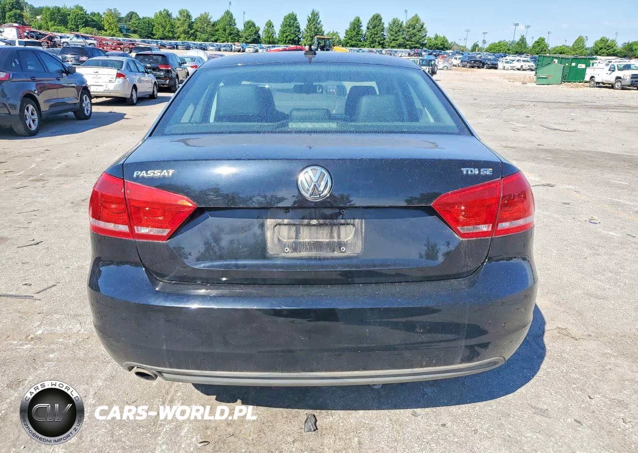 2013 Volkswagen Passat Se VIN:1VWBN7A30DC078324 - 6