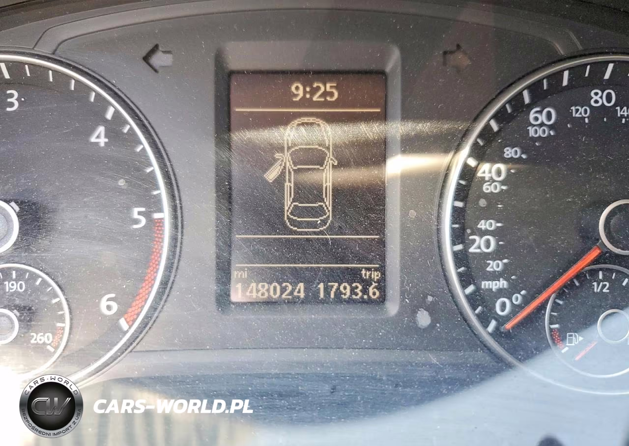 2013 Volkswagen Passat Se VIN:1VWBN7A30DC078324 - 9