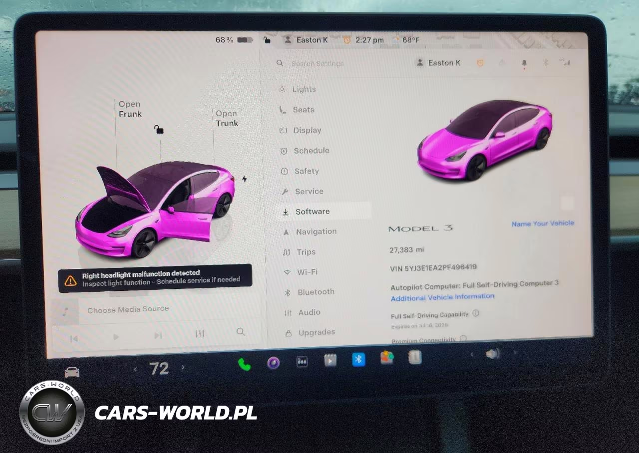2023 Tesla Model 3 VIN:5YJ3E1EA2PF496419 - 9