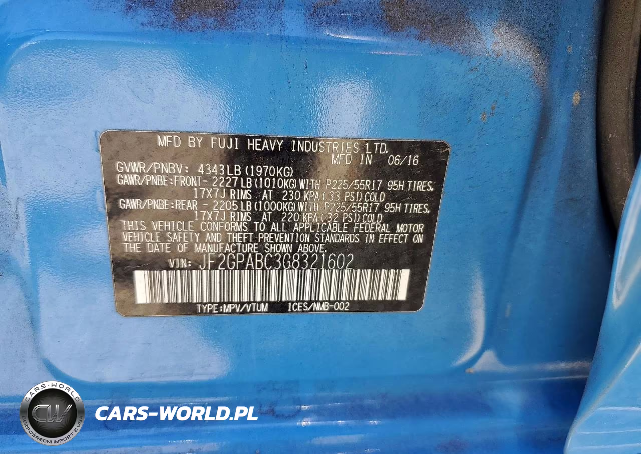 2016 Subaru Crosstrek Premium VIN:JF2GPABC3G8321602 - 14