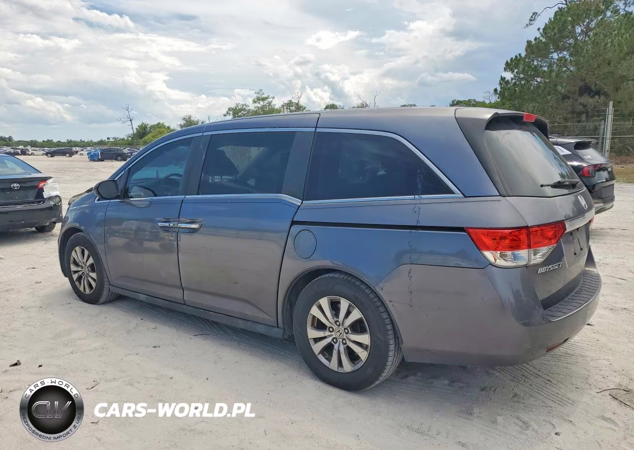 2014 Honda Odyssey Exl VIN:5FNRL5H6XEB090996 - 2