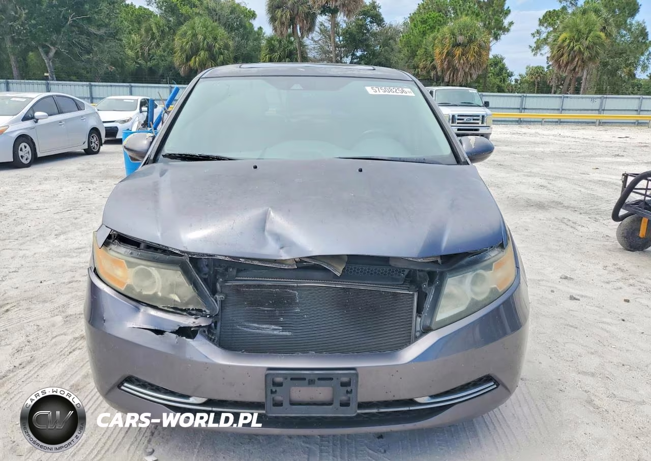 2014 Honda Odyssey Exl VIN:5FNRL5H6XEB090996 - 5