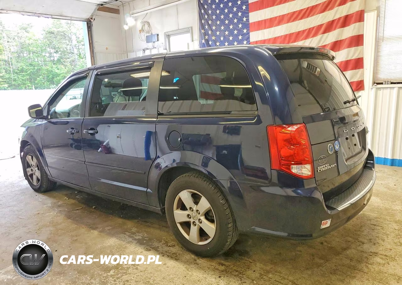 2013 Dodge Grand Caravan Se VIN:2C4RDGBG2DR515818 - 2