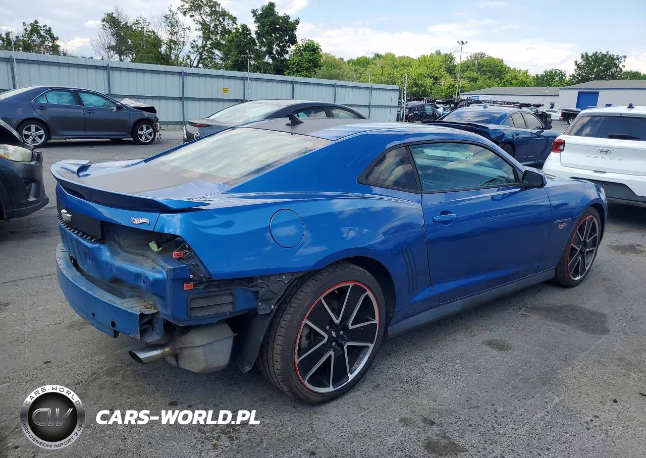 2013 Chevrolet Camaro Lt VIN:2G1FC1E38D9232344 - 3