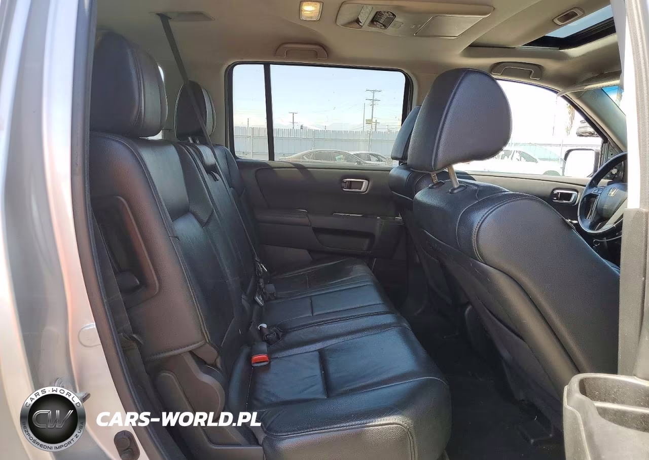 2012 Honda Pilot Exl VIN:5FNYF3H67CB004922 - 11