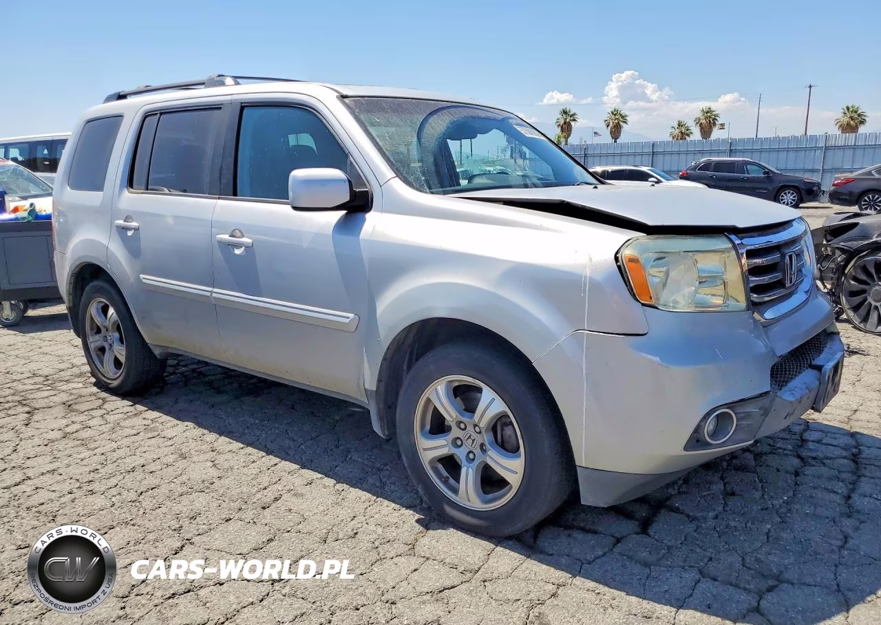 2012 Honda Pilot Exl VIN:5FNYF3H67CB004922 - 4