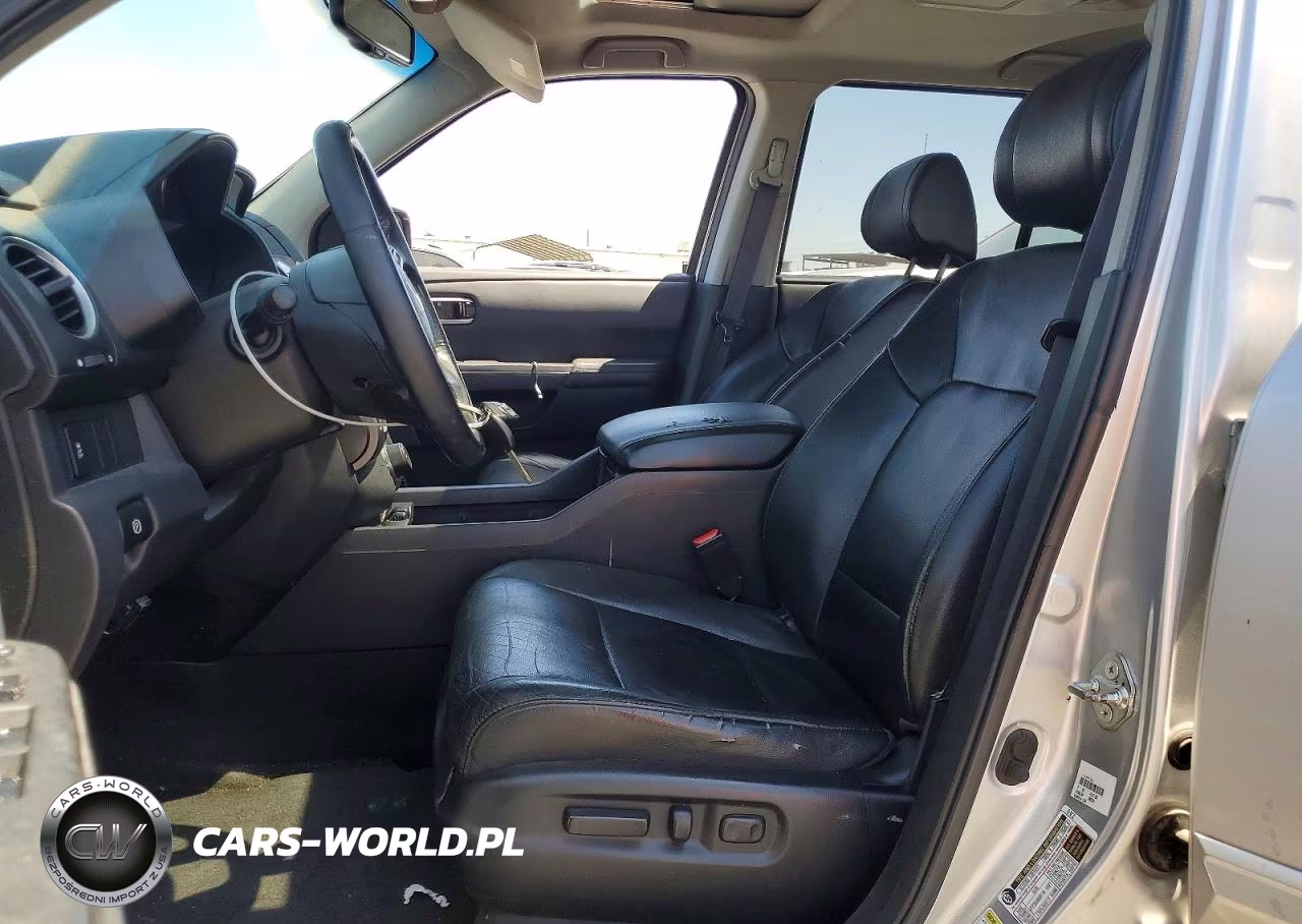 2012 Honda Pilot Exl VIN:5FNYF3H67CB004922 - 7