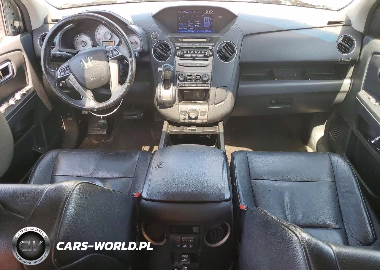 2012 Honda Pilot Exl VIN:5FNYF3H67CB004922 - 8