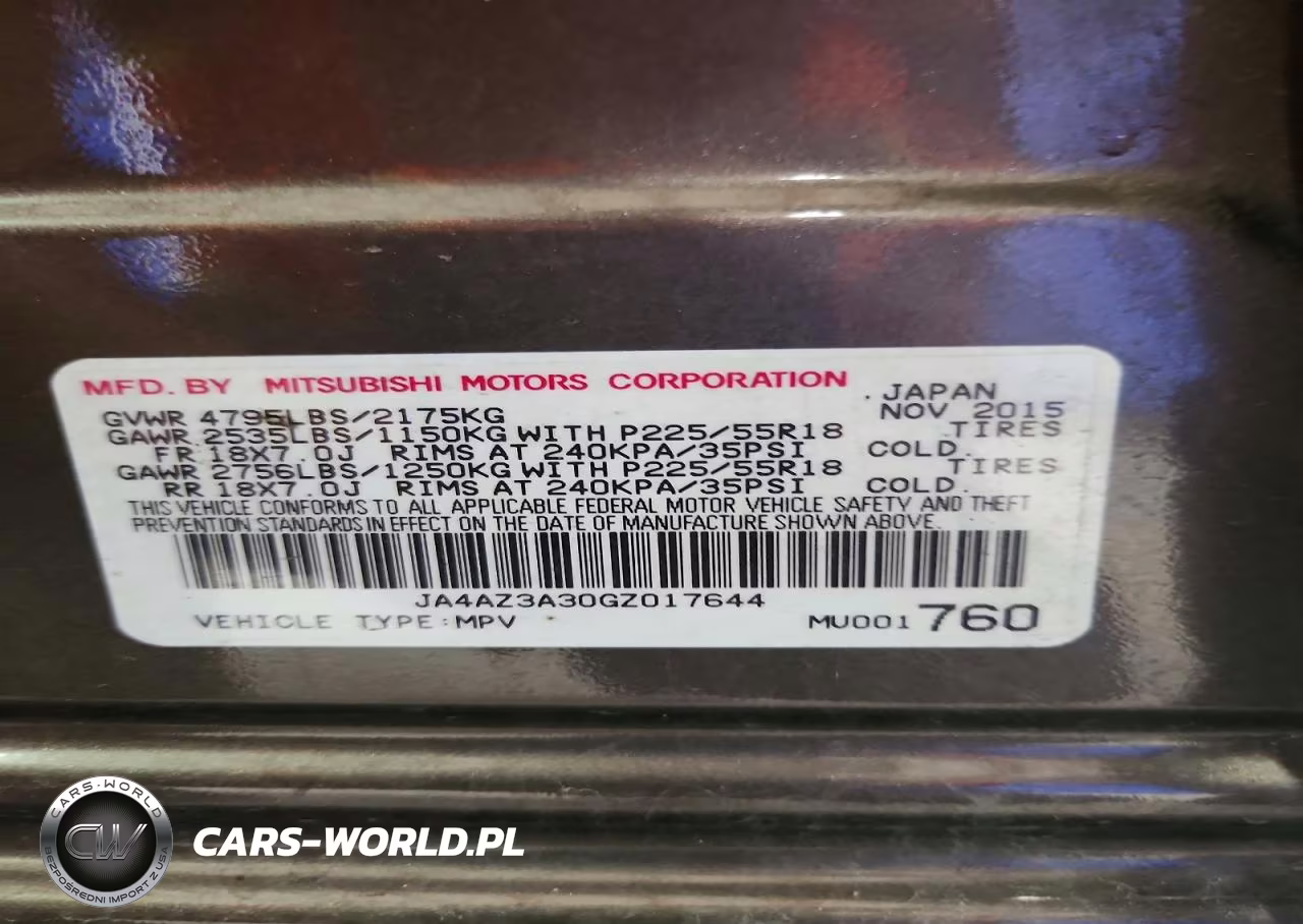 2016 Mitsubishi Outlander Se VIN:JA4AZ3A30GZ017644 - 13