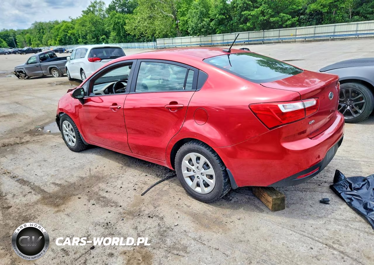 2013 Kia Rio Lx VIN:KNADM4A30D6114263 - 2