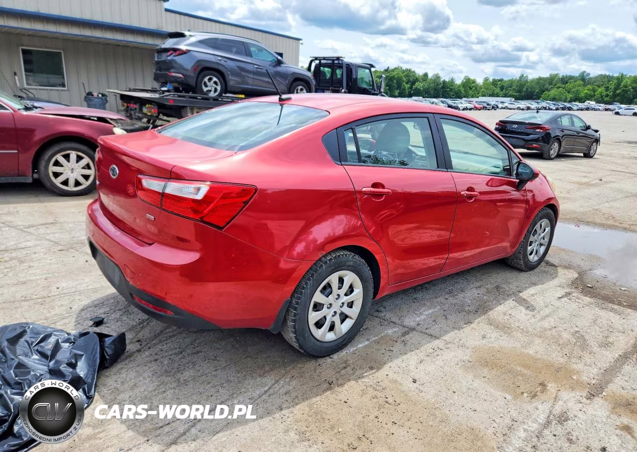 2013 Kia Rio Lx VIN:KNADM4A30D6114263 - 3