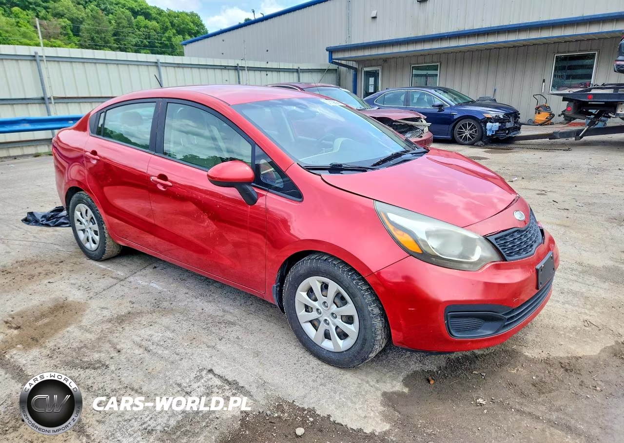 2013 Kia Rio Lx VIN:KNADM4A30D6114263 - 4