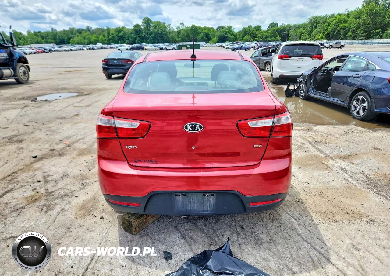 2013 Kia Rio Lx VIN:KNADM4A30D6114263 - 6