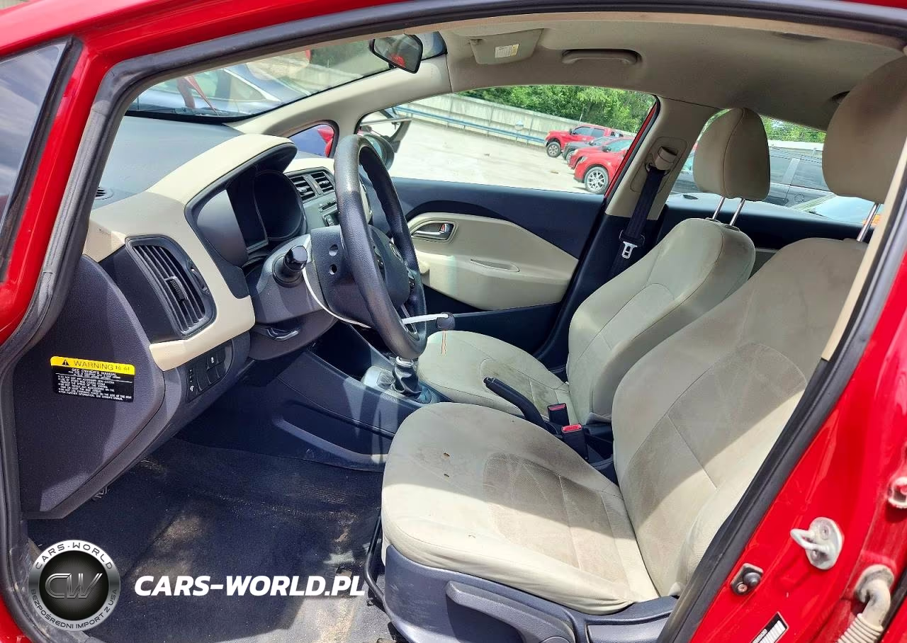 2013 Kia Rio Lx VIN:KNADM4A30D6114263 - 7
