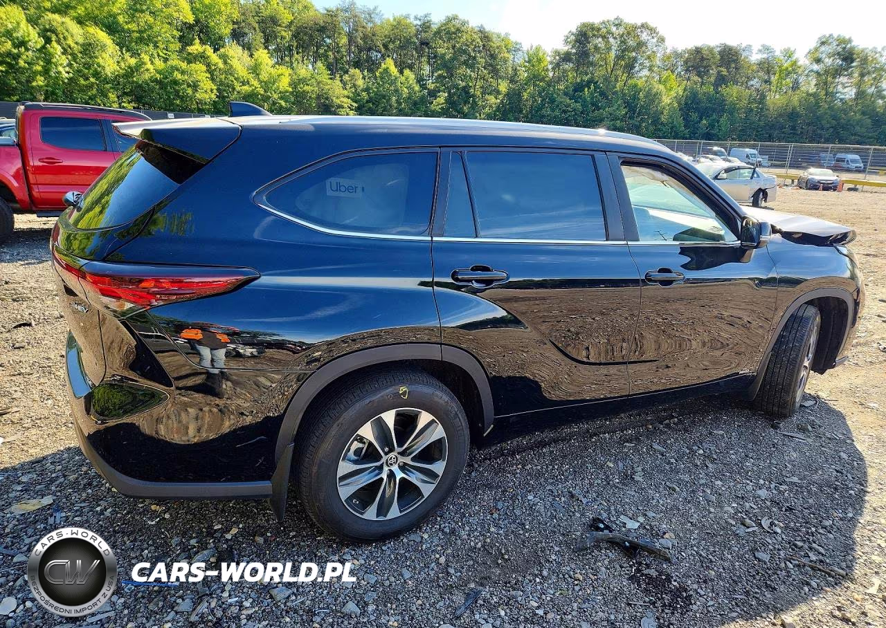 2025 Toyota Highlander Hybrid Xle VIN:5TDKBRCH0SS659222 - 3