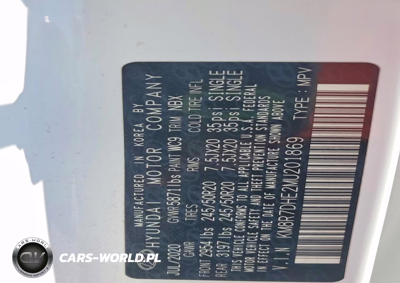 2021 Hyundai Palisade Calligraphy VIN:KM8R7DHE2MU201869 - 12