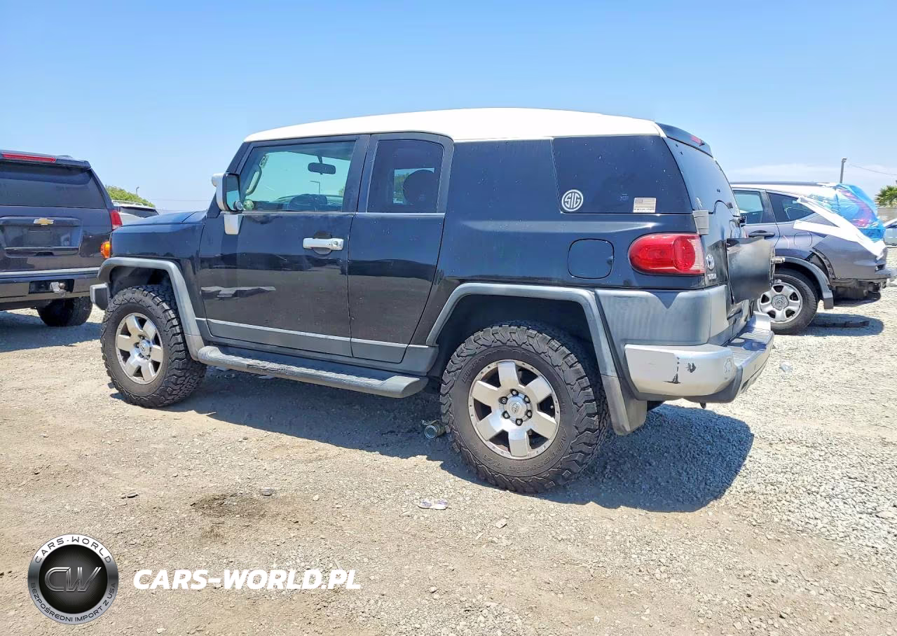 2007 Toyota Fj Cruiser Base VIN:JTEZU11F770017162 - 2