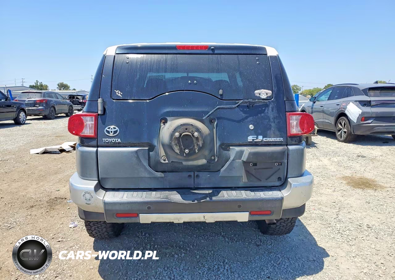 2007 Toyota Fj Cruiser Base VIN:JTEZU11F770017162 - 6