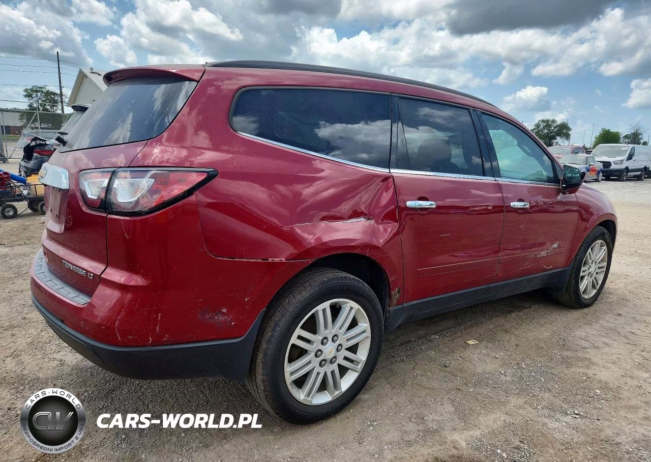 2013 Chevrolet Traverse Lt VIN:1GNKVGKD3DJ187275 - 3